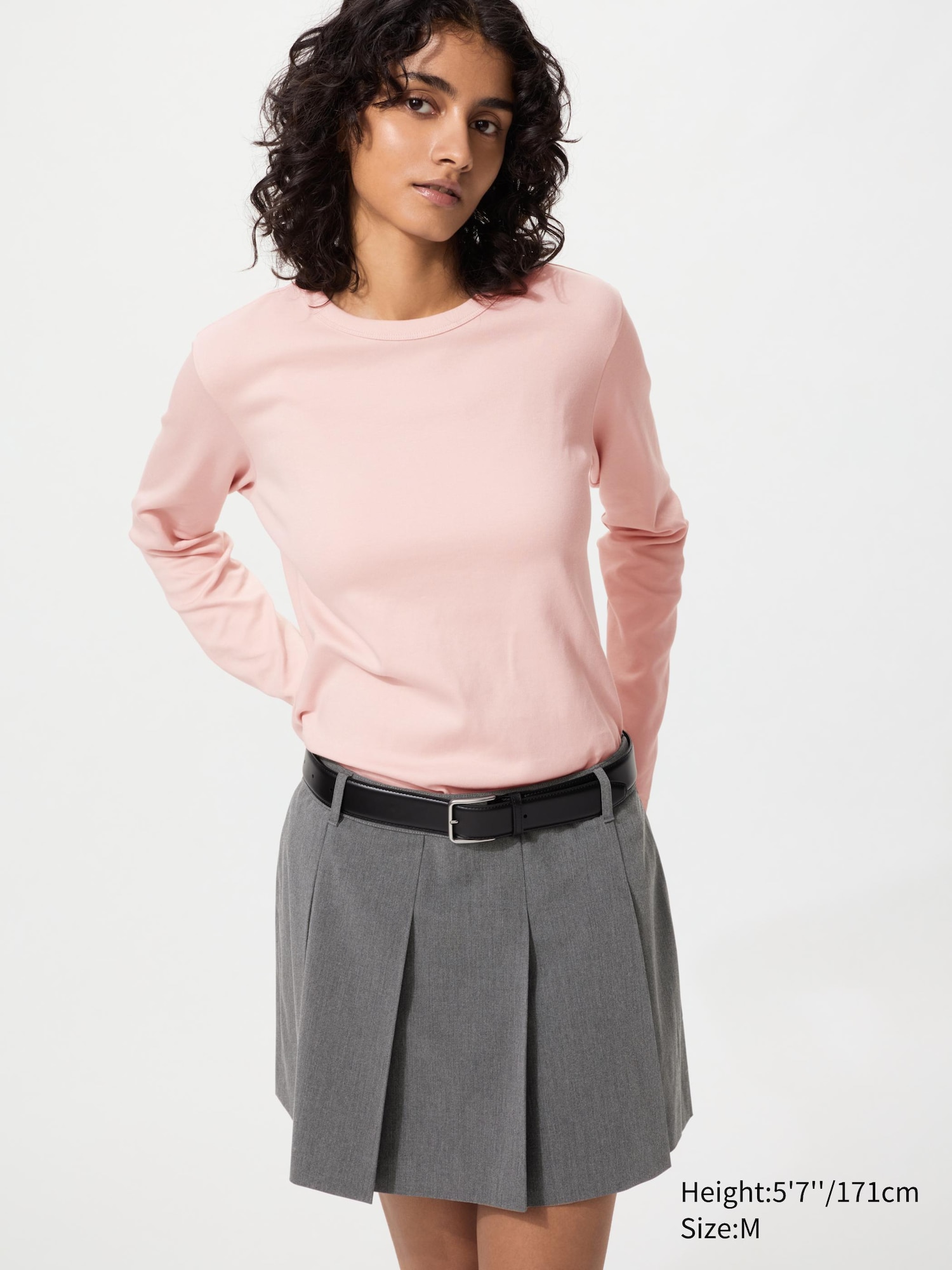 Smooth Stretch Cotton T-Shirt (Long Sleeve)