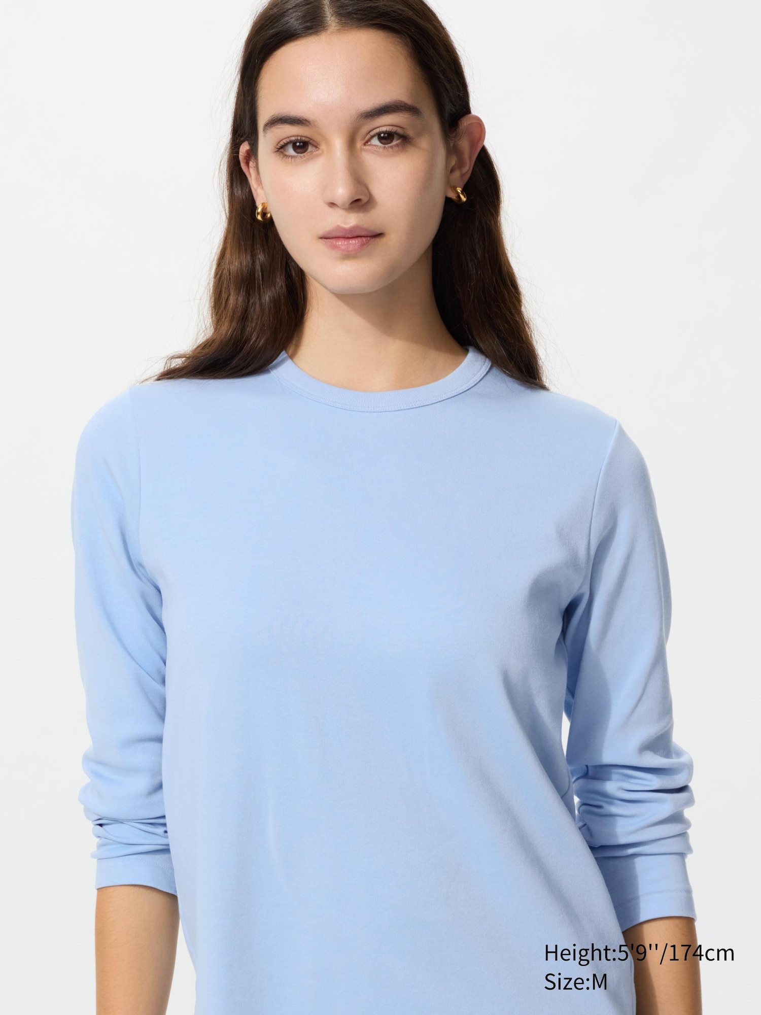 Smooth Stretch Cotton T-Shirt (Long Sleeve)