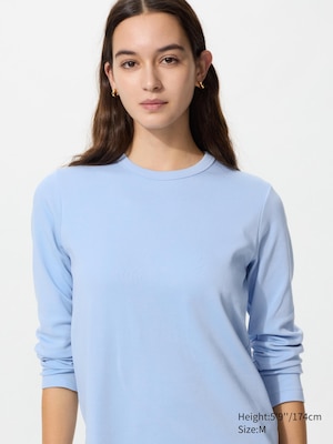 Smooth Stretch Cotton T-Shirt (Long Sleeve)