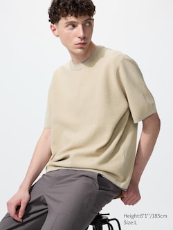 Washable Milano Ribbed Knitted T-Shirt