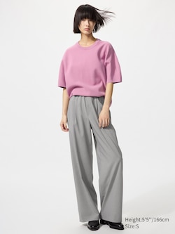 Washable Milano Ribbed Knitted T-Shirt