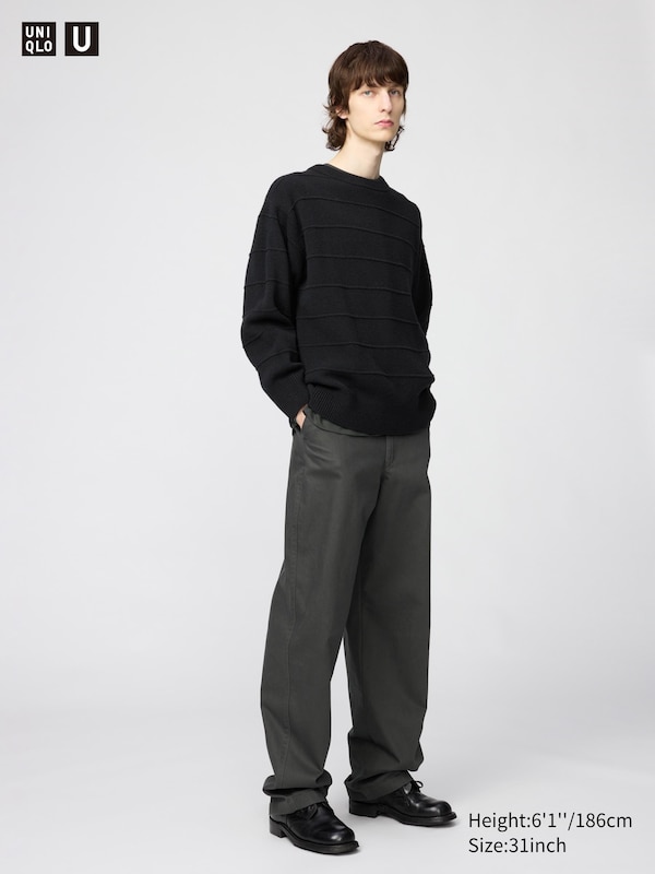 Wide Chino Trousers (Longer)