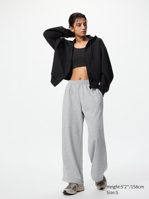 Sweat Wide Trousers (Shorter)