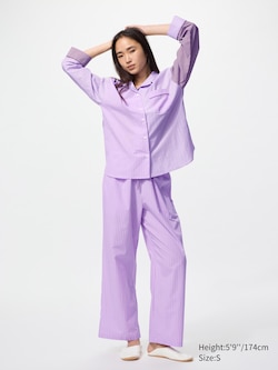 Cotton Pyjamas (Patterned, Long Sleeve)