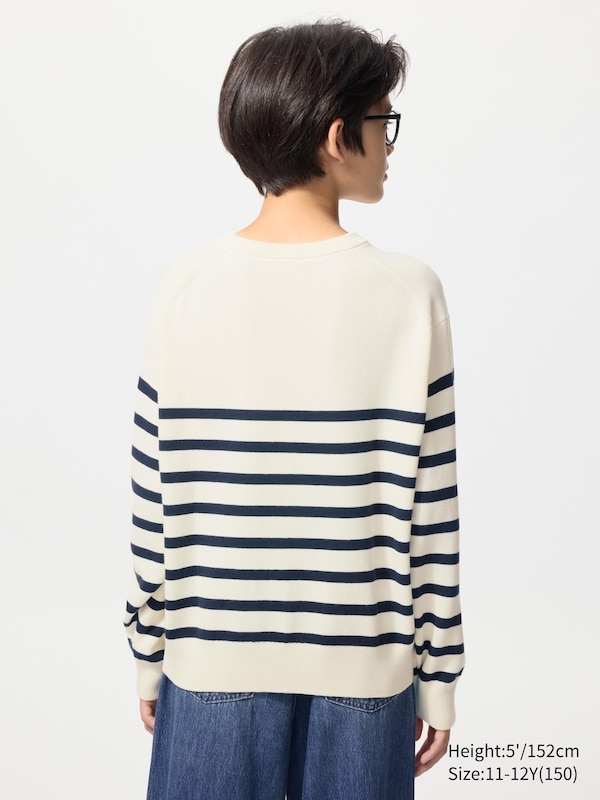 Washable Milano Ribbed Jumper (Stripe)