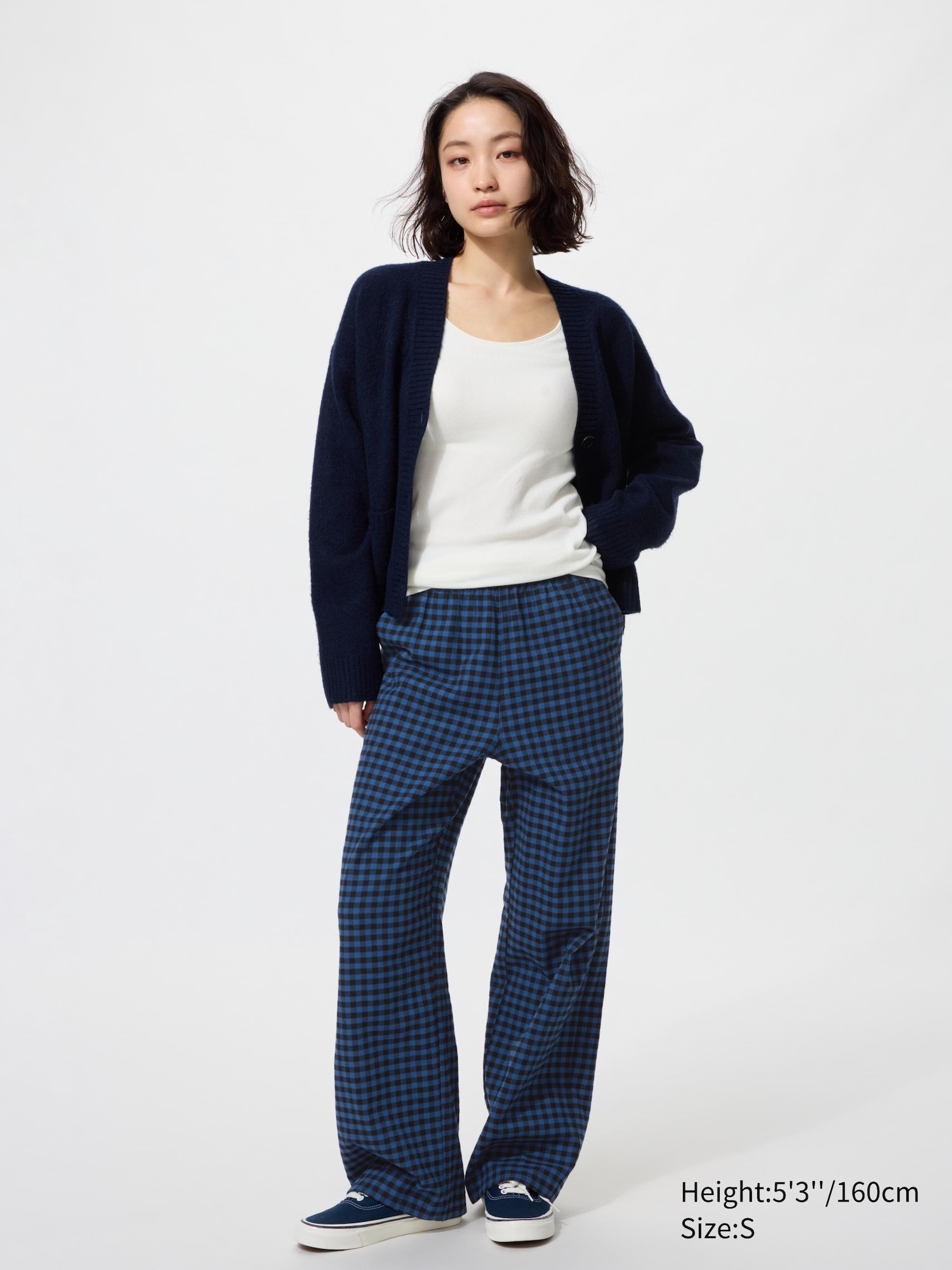 UNIQLO Flannel Trousers (Gingham) King's Cross