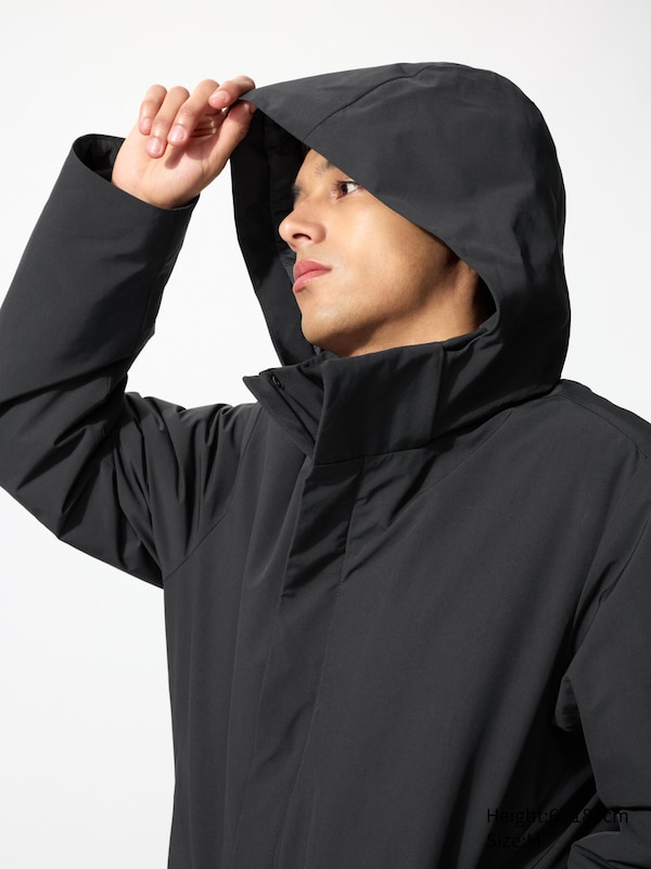 Hybrid Recycled Down Coat