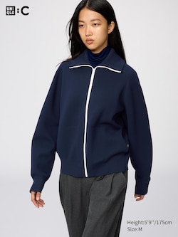 Milano Ribbed Full-Zip Cardigan