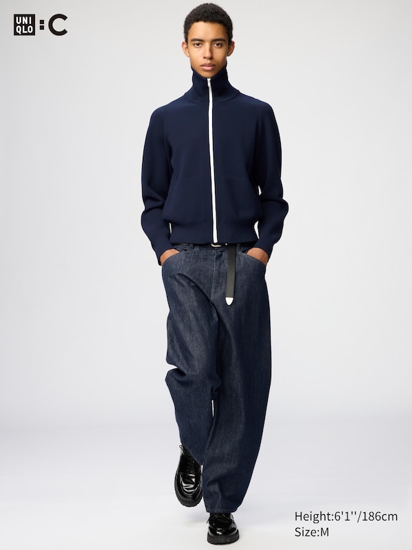 Milano Ribbed Full-Zip Cardigan