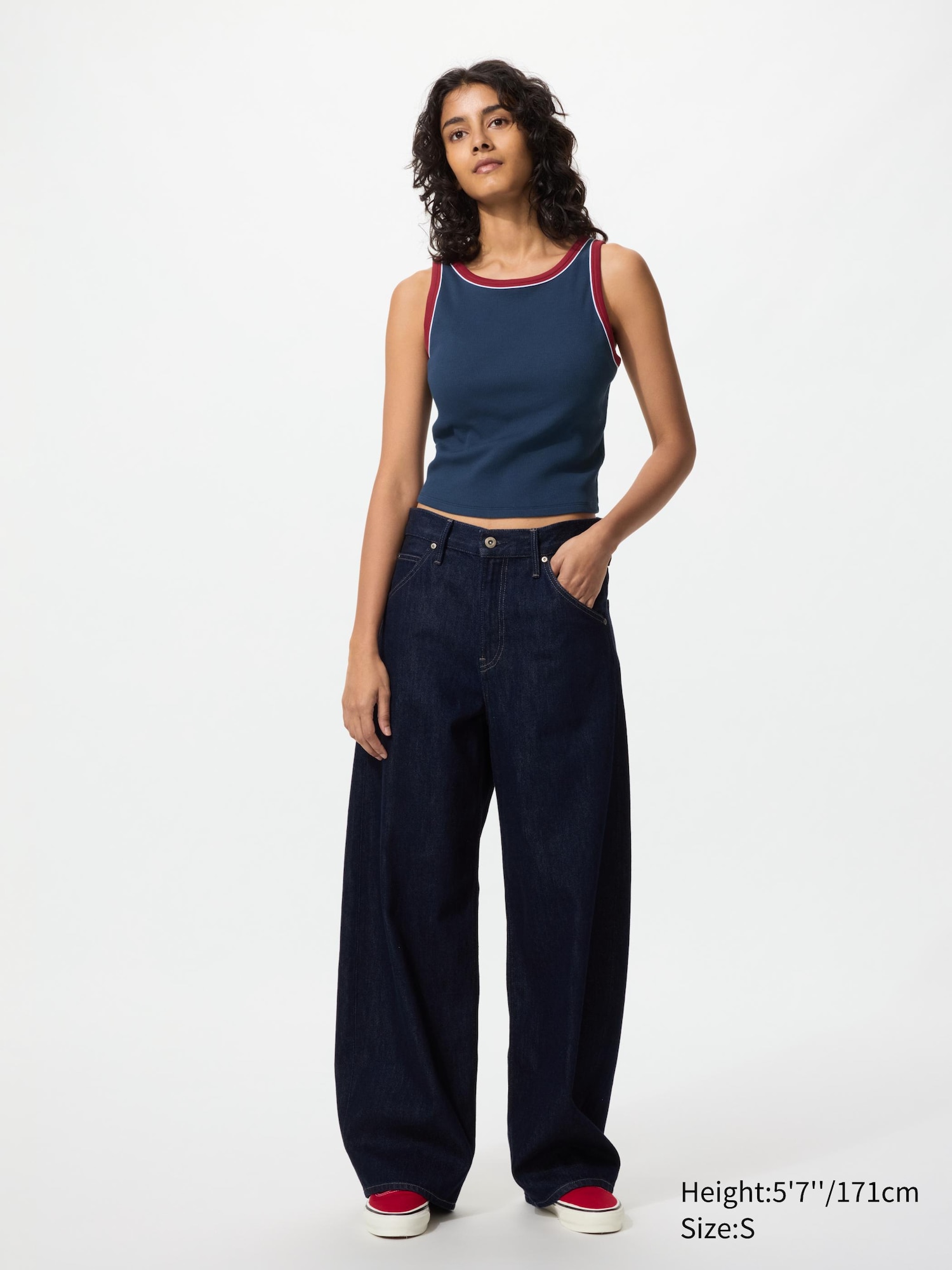 Ribbed Cropped Bra Top (Ringer)