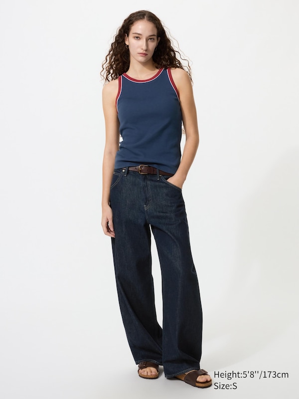 Ribbed Bra Top (Ringer, Regular Length)