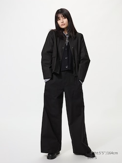 Cotton Canvas Utility Trousers
