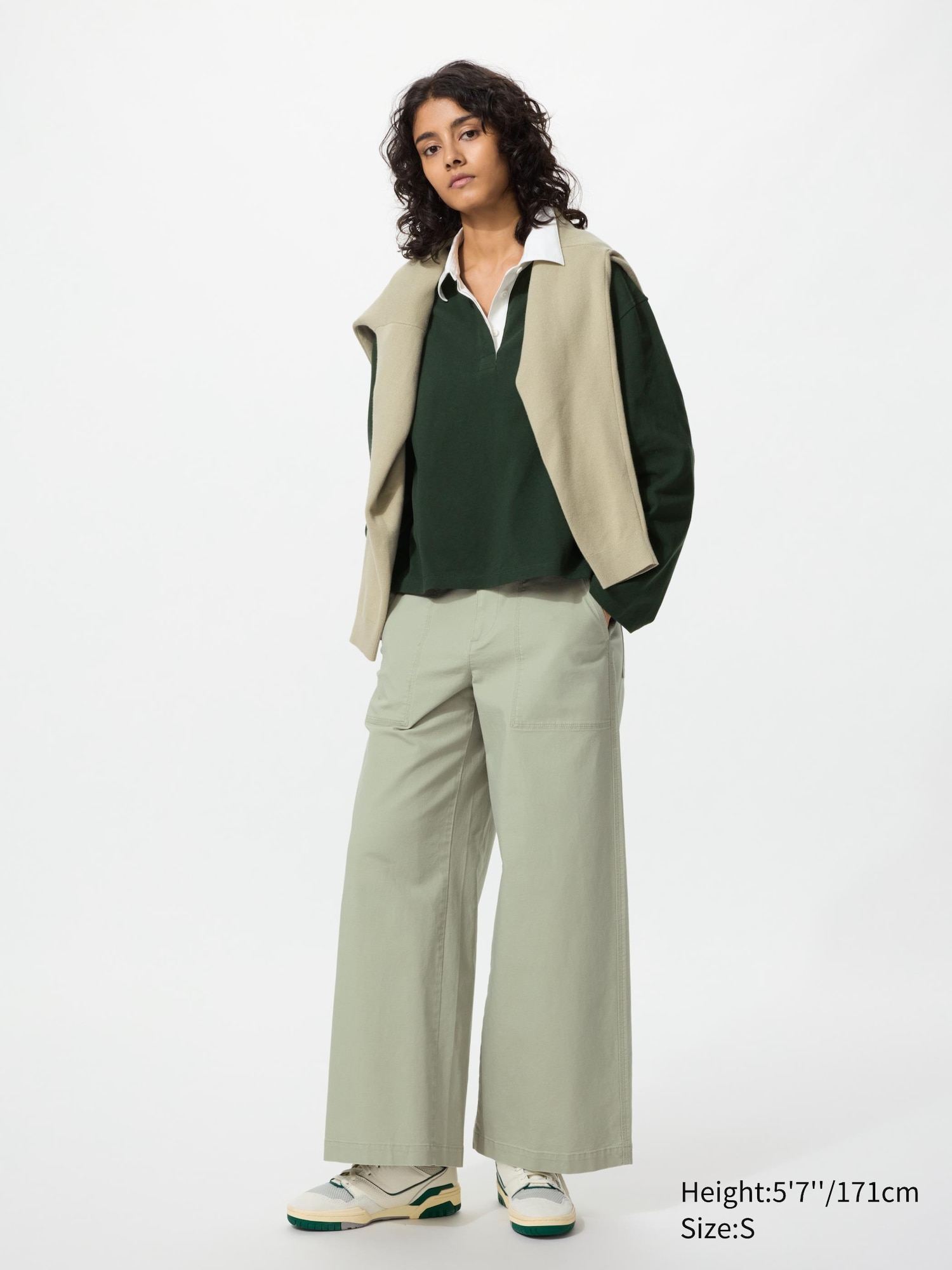 Cotton Canvas Utility Trousers