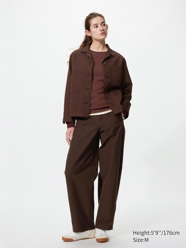 Linen Blend Coverall