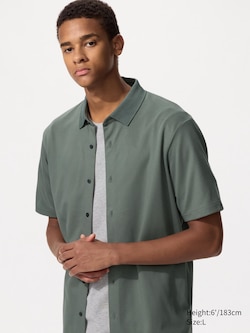 AIRism Cotton Piqué Polo Shirt (Full Open)