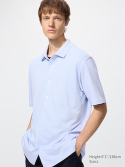 AIRism Cotton Piqué Polo Shirt (Full Open)