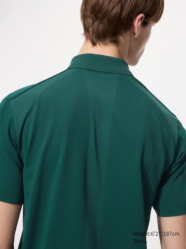 DRY-EX Half-Zip Polo Shirt