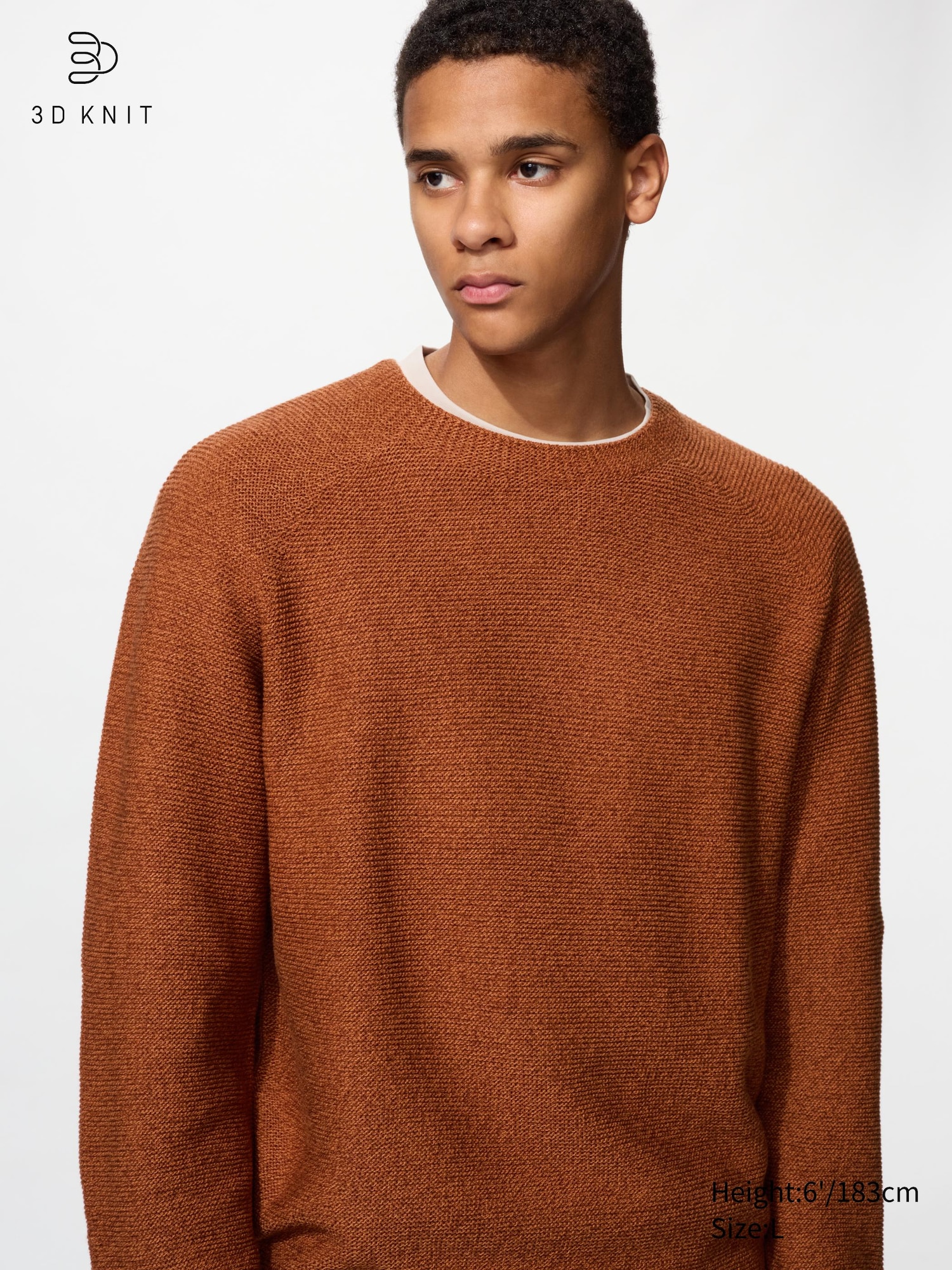 Unisex Washable Milano Ribbed Crew Neck Jumper | UNIQLO UK