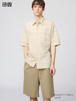 Boxy Shirt (Short Sleeve, Check)