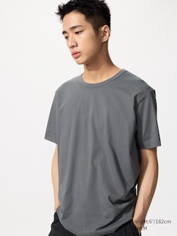 AIRism Cotton Crew Neck T-Shirt