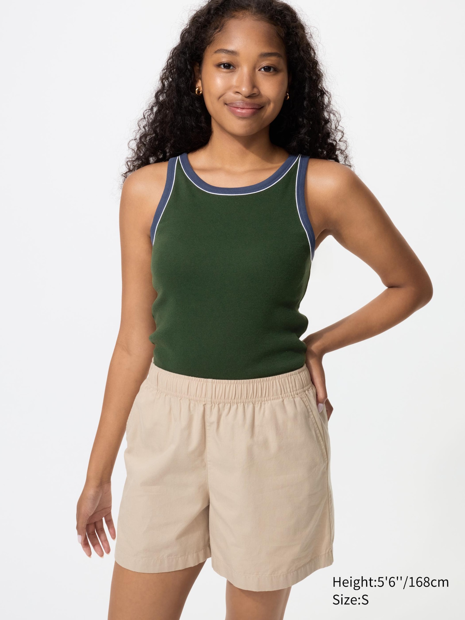 Women's Cotton Easy Shorts | UNIQLO UK