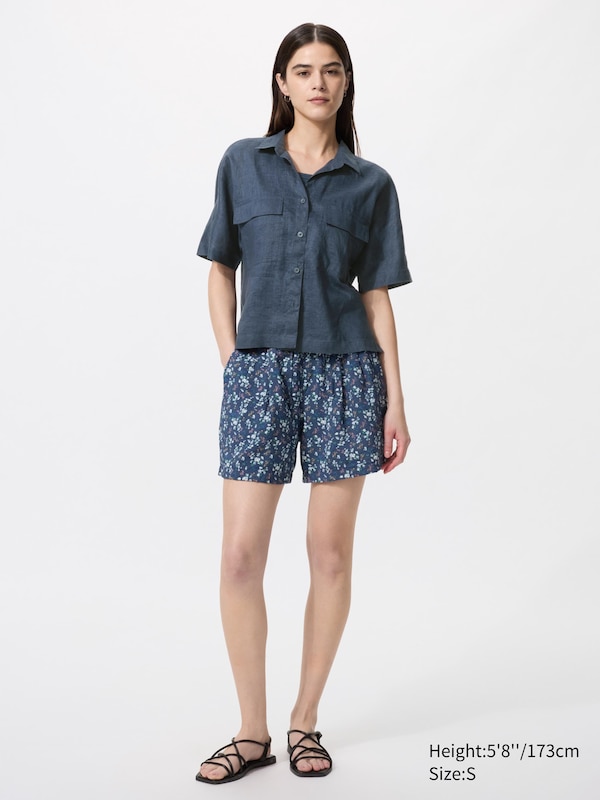 Drape Easy Shorts (Printed)