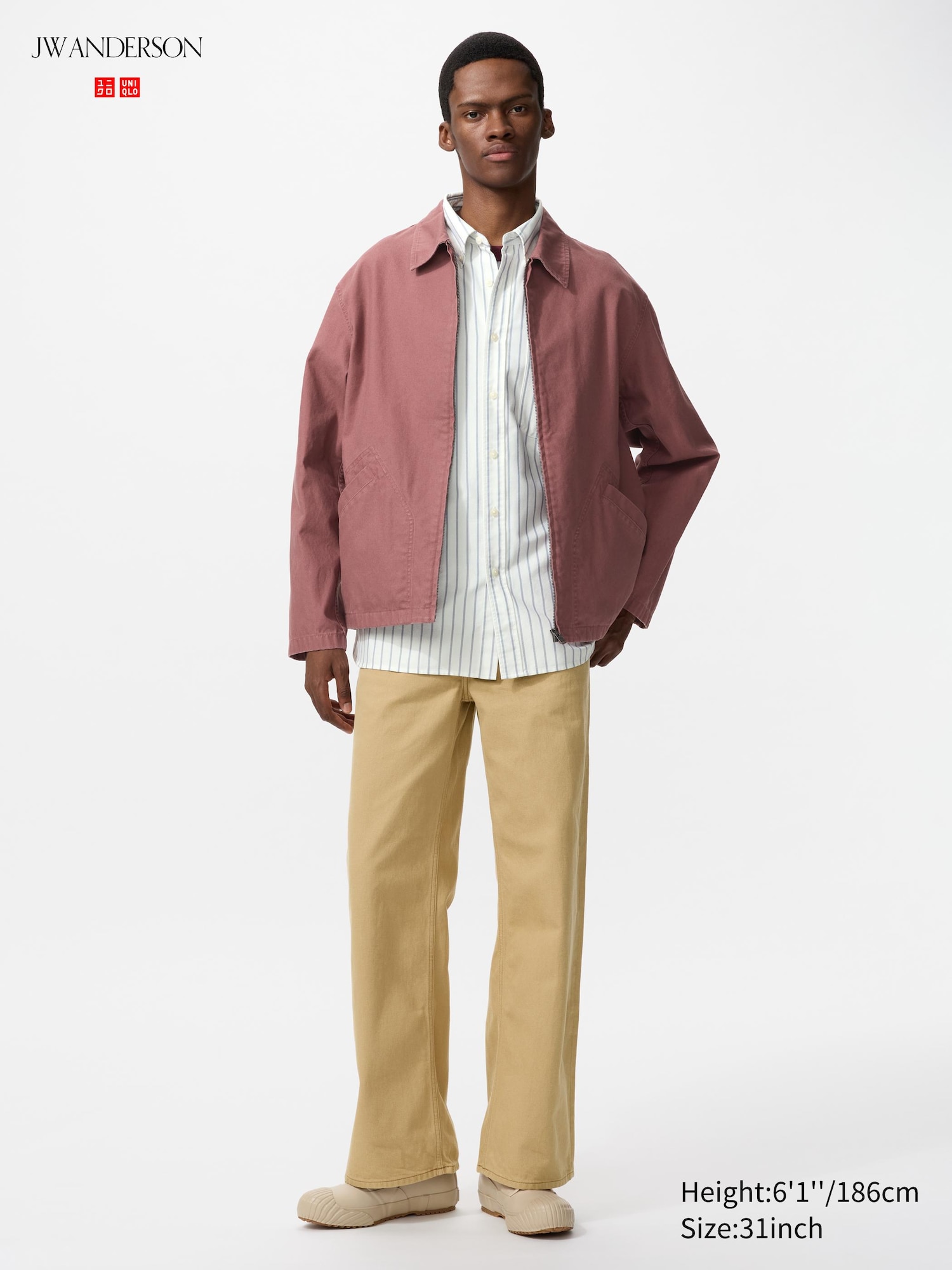 Wide Straight Colour Jeans