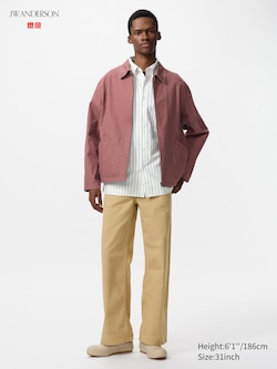 Wide Straight Color Jeans