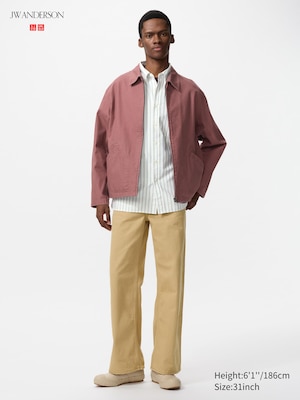 Wide Straight Colour Jeans