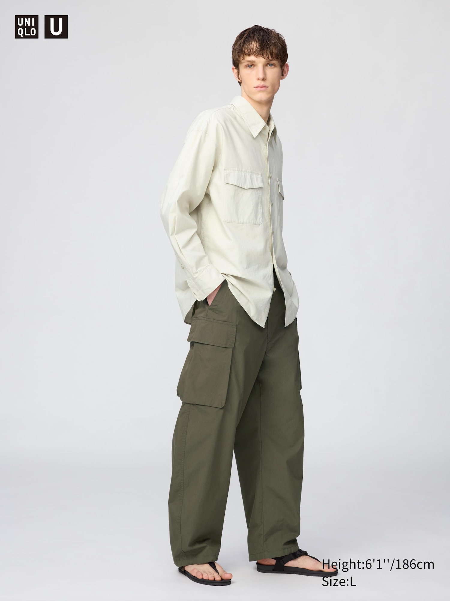 Wide Cargo Trousers