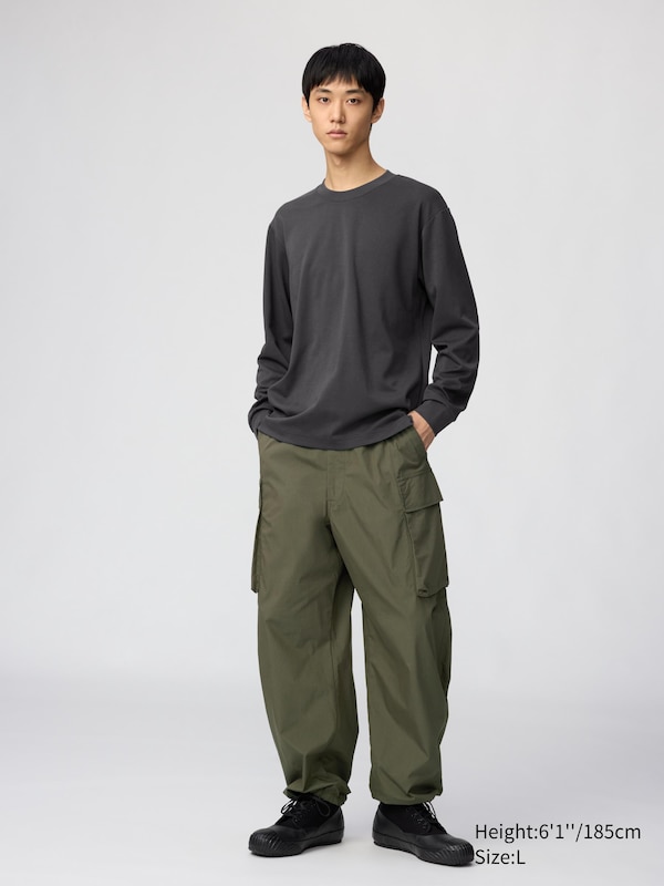Wide Cargo Trousers