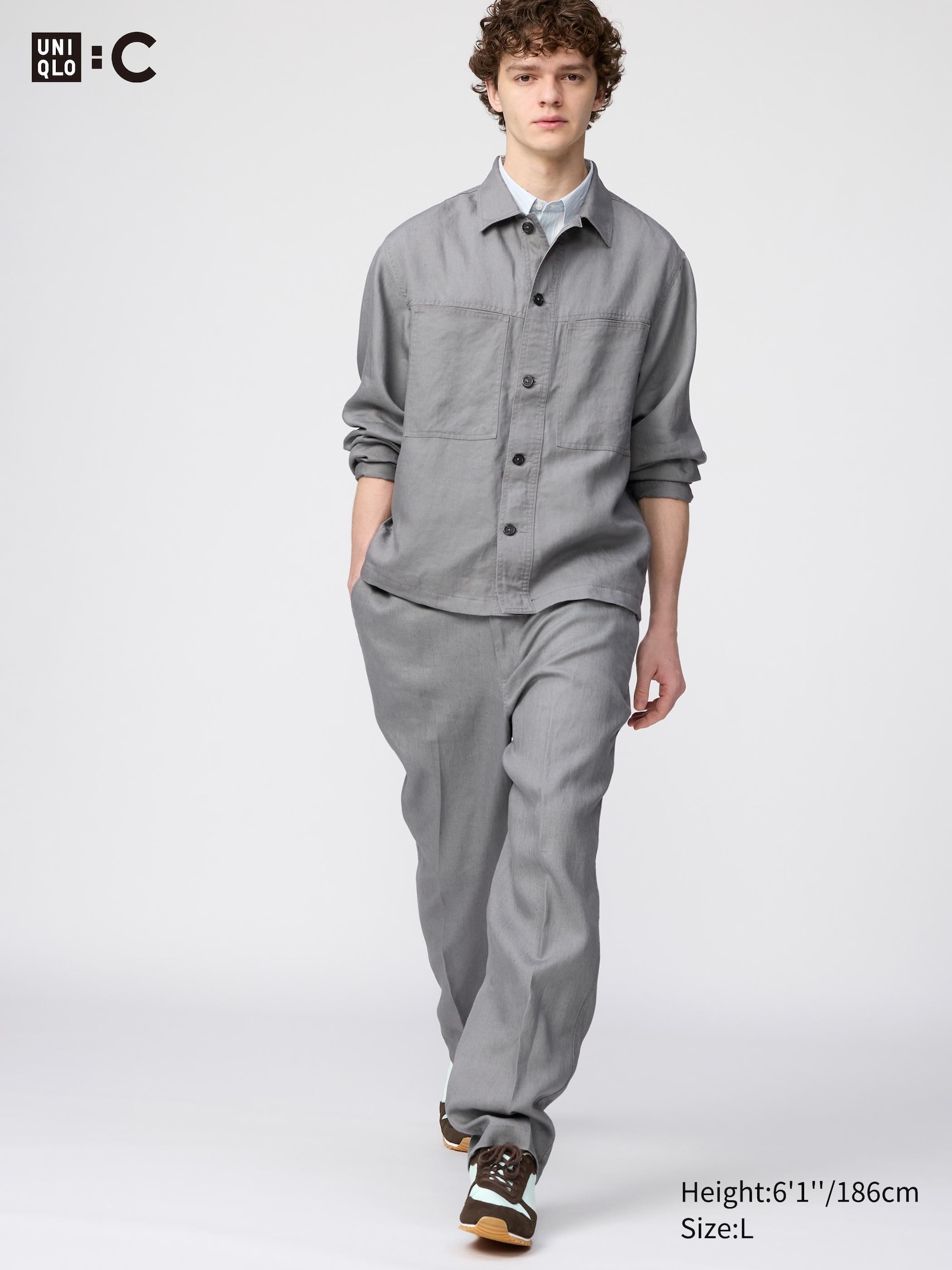 100% Premium Linen Wide Trousers