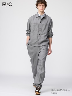 100% Premium Linen Wide Trousers