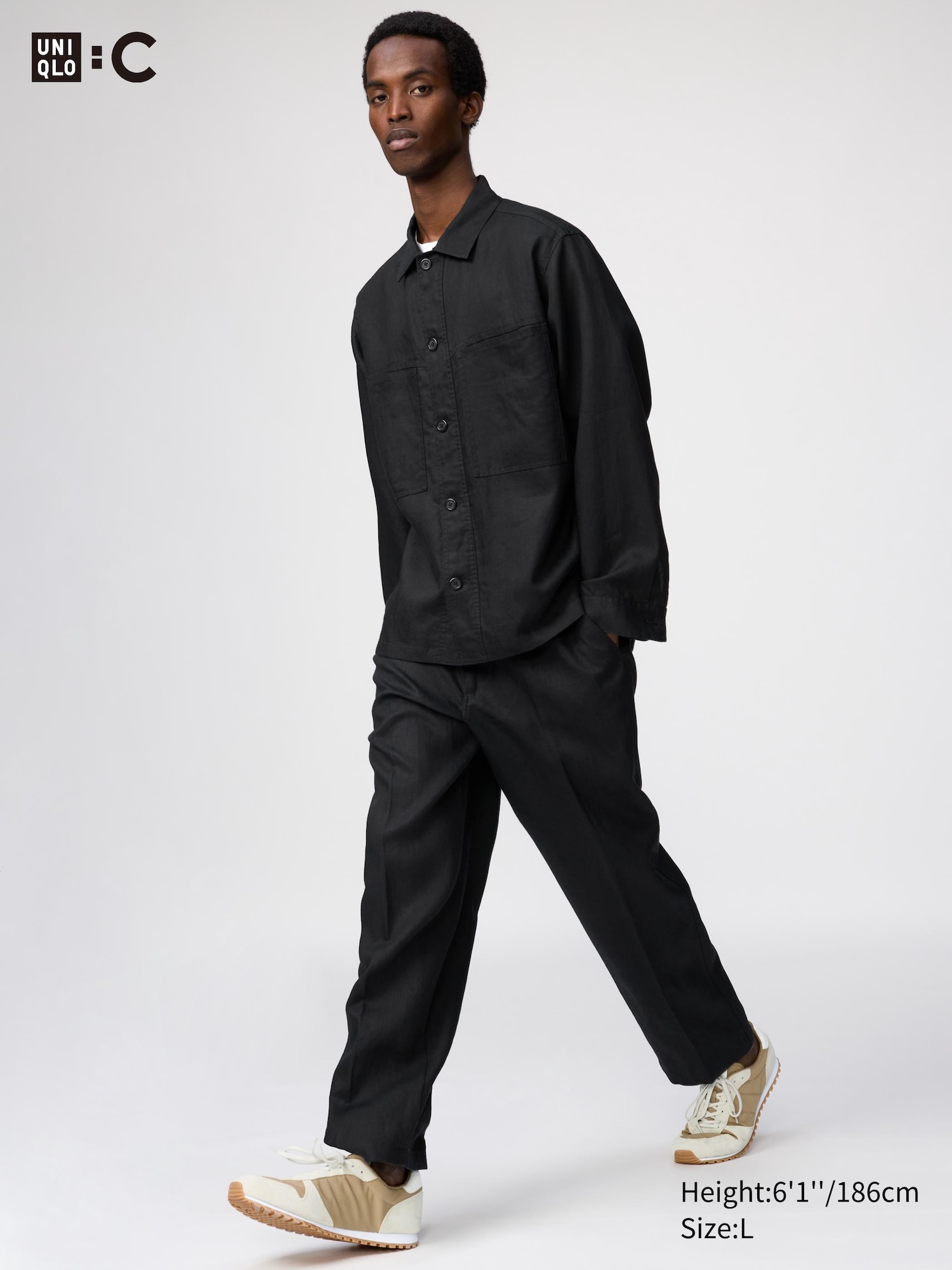 100% Premium Linen Wide Trousers