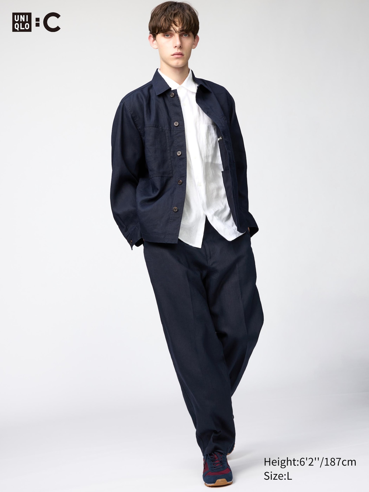 100% Premium Linen Wide Trousers