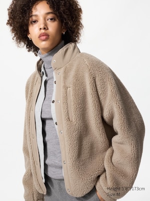 Fleece Stand Collar Jacket