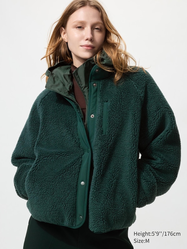 Fleece Stand Collar Jacket