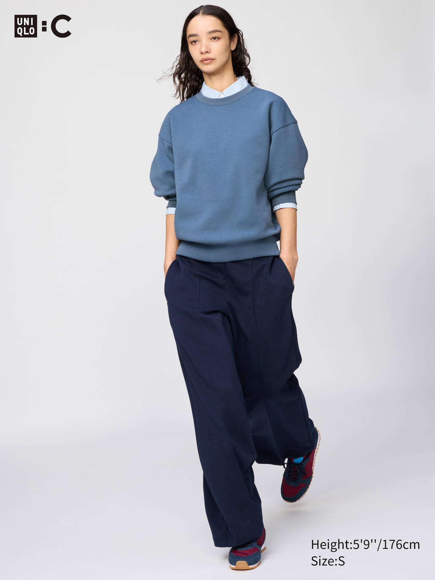 Sweat Straight Trousers