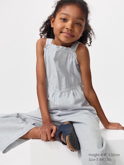 Linen Blend Jumpsuit (Striped)