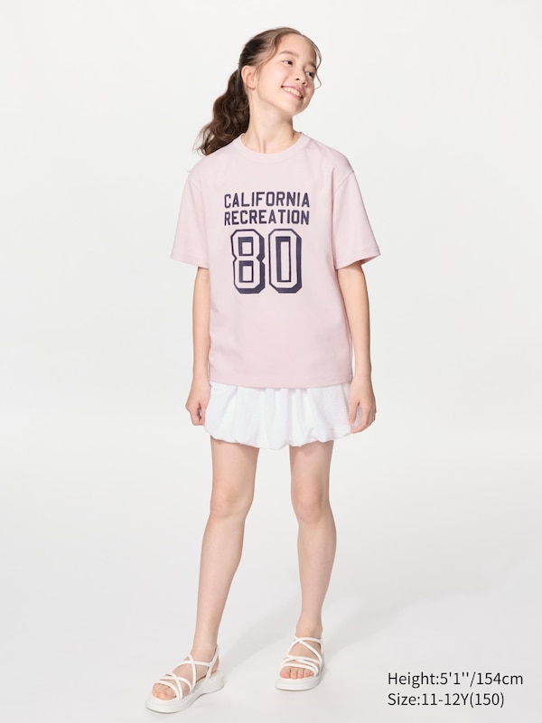AIRism Cotton Crew Neck T-Shirt (Graphic)