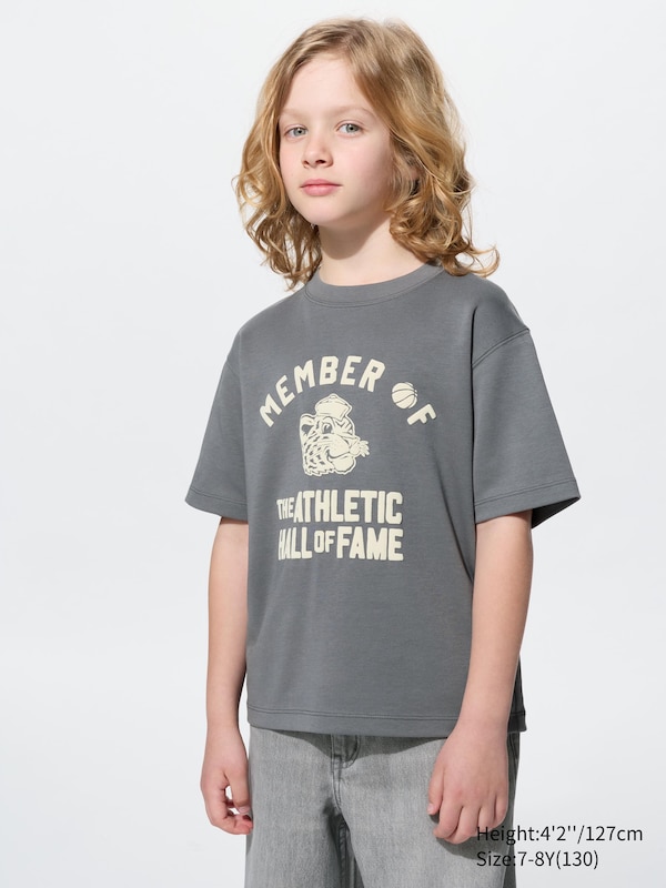 AIRism Cotton Crew Neck T-Shirt (Graphic)