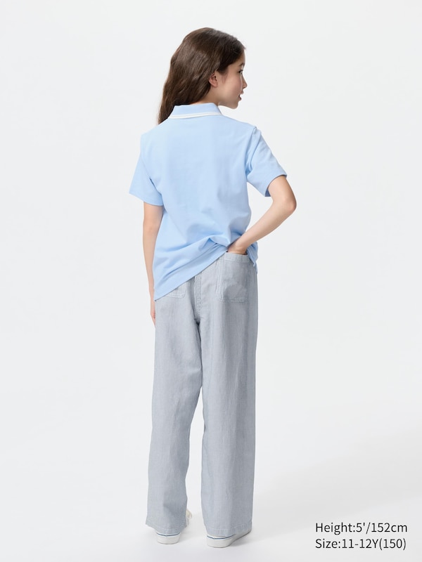 Linen Blend Wide Trousers