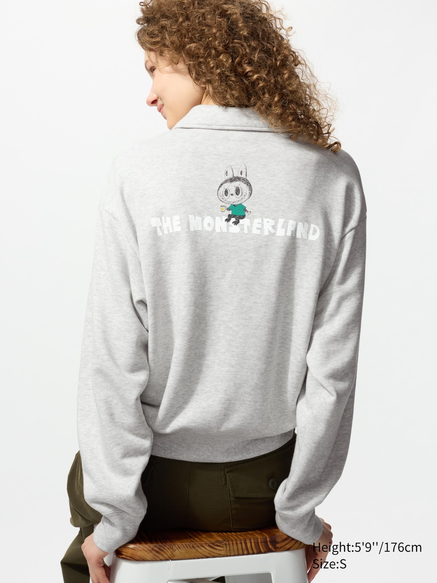 Women's POP MART UT Graphic Half-Zip Sweatshirt | UNIQLO UK