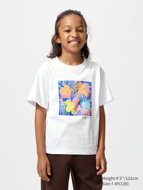 NY POP ART UT Graphic T-Shirt (Andy Warhol)