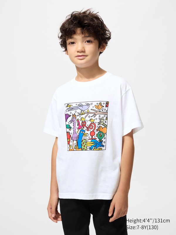 NY POP ART UT Graphic T-Shirt (Keith Haring)