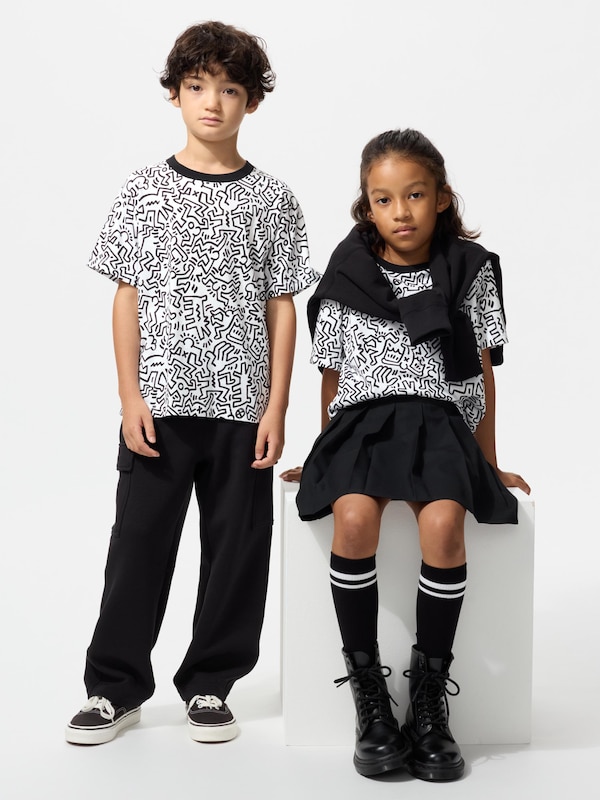 NY POP ART UT Graphic T-Shirt (Keith Haring)