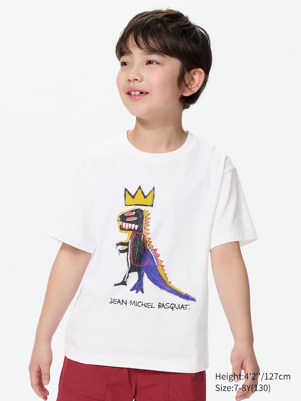 NY Pop Art UT Graphic T-Shirt (Jean-Michel Basquiat)