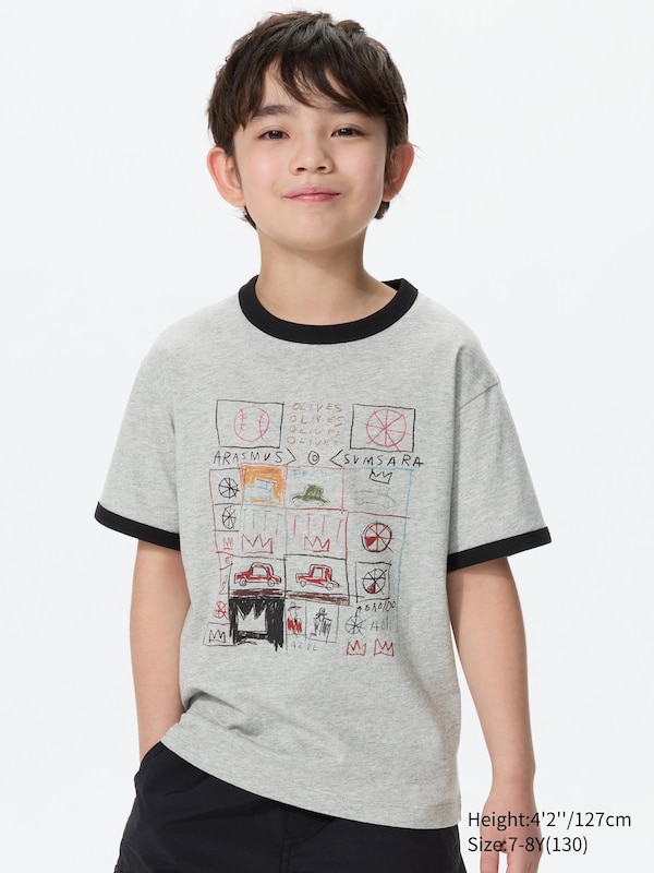 NY Pop Art UT Graphic T-Shirt (Jean-Michel Basquiat)