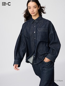 Denim Relaxed Shirt Jacket