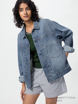 Cotton Easy Shorts (Striped)